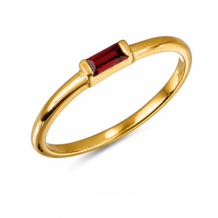 Faye Ring | Red Garnet