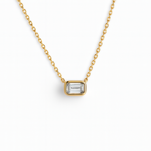 Mirabel Necklace Diamond | Octagonal | Gold Vermeil