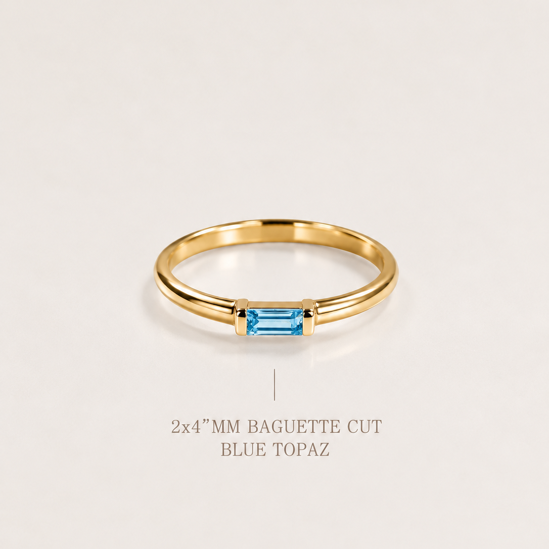 Faye Ring | Sky Blue Topaz