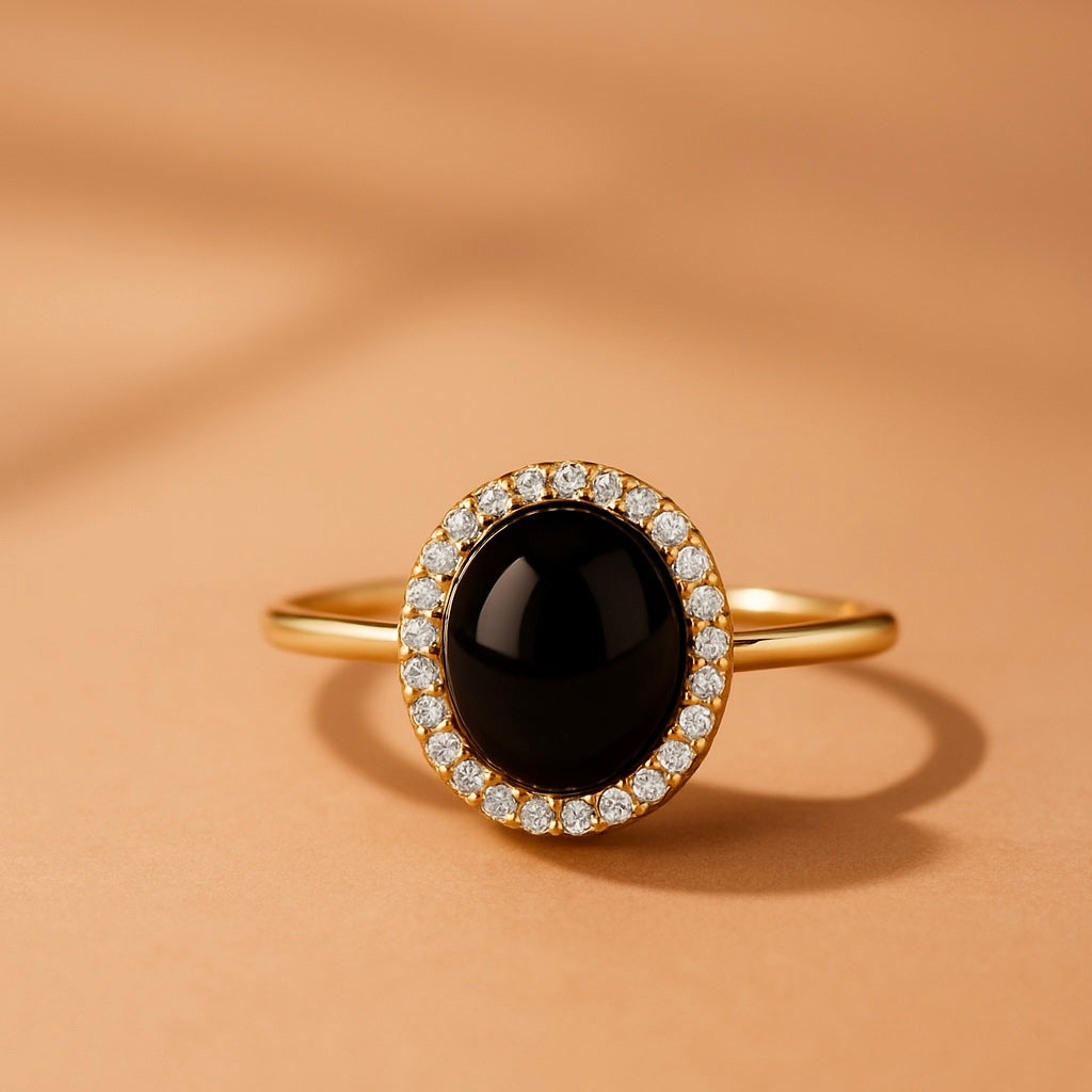 Amélie - Black Onyx Ring