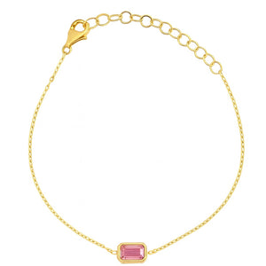 Mirabel Bracelet Blush Octagonal