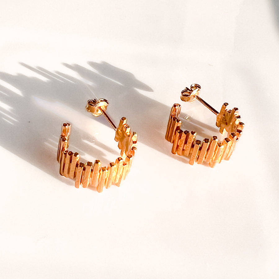 Kira Huggies | Gold Vermeil