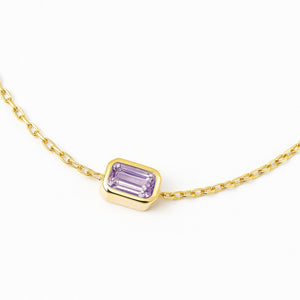 Mirabel Bracelet Lavender Octagonal