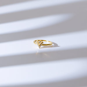 V Ring | Gold Vermeil