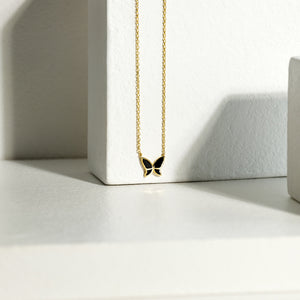 Butterfly Necklace | Gold Vermeil