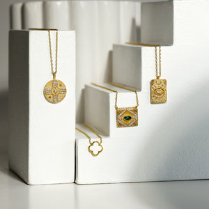 Clover Necklace | Gold Vermeil