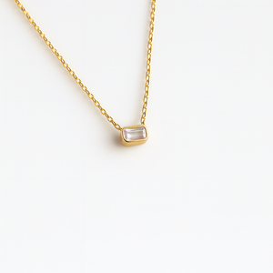Mirabel Necklace Diamond | Octagonal | Gold Vermeil