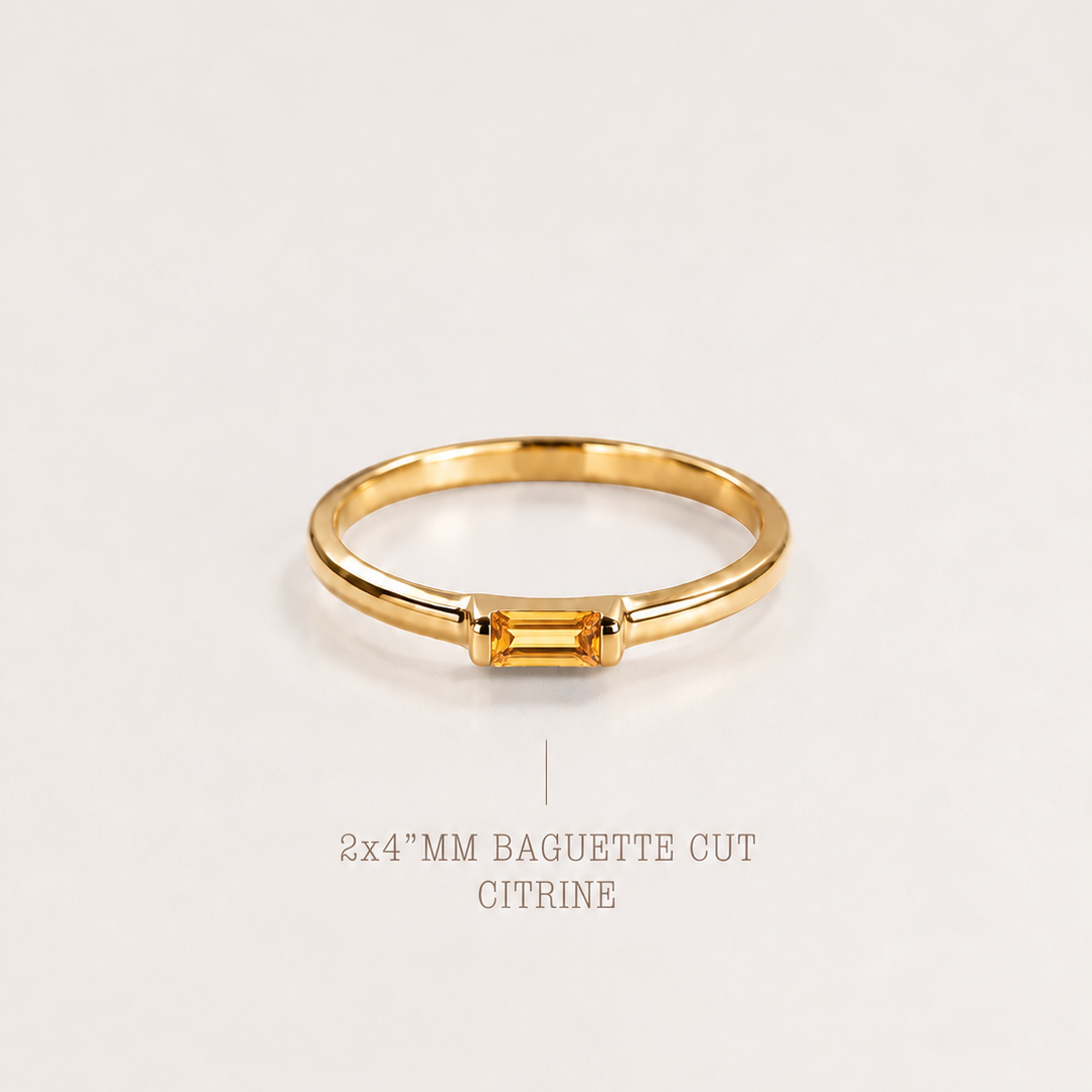 Faye Ring | Genuine Citrine