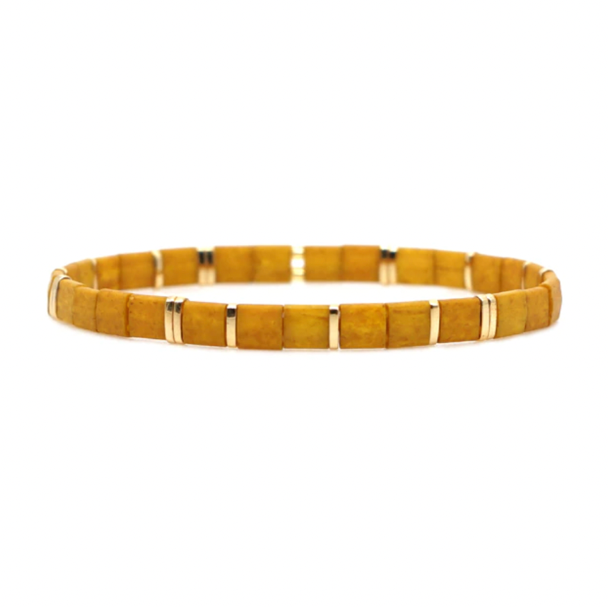 Tik Tak Bracelet - Mustard